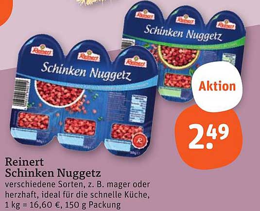 Reinert Schinken Nuggetz