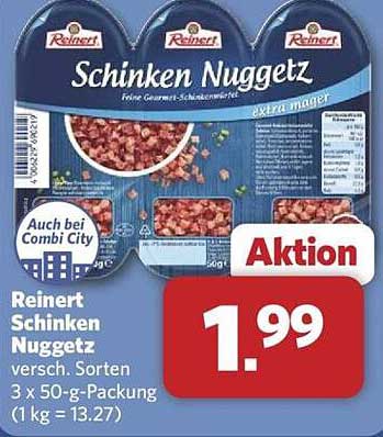 Reinert Schinken Nuggetz - Aktionsangebot