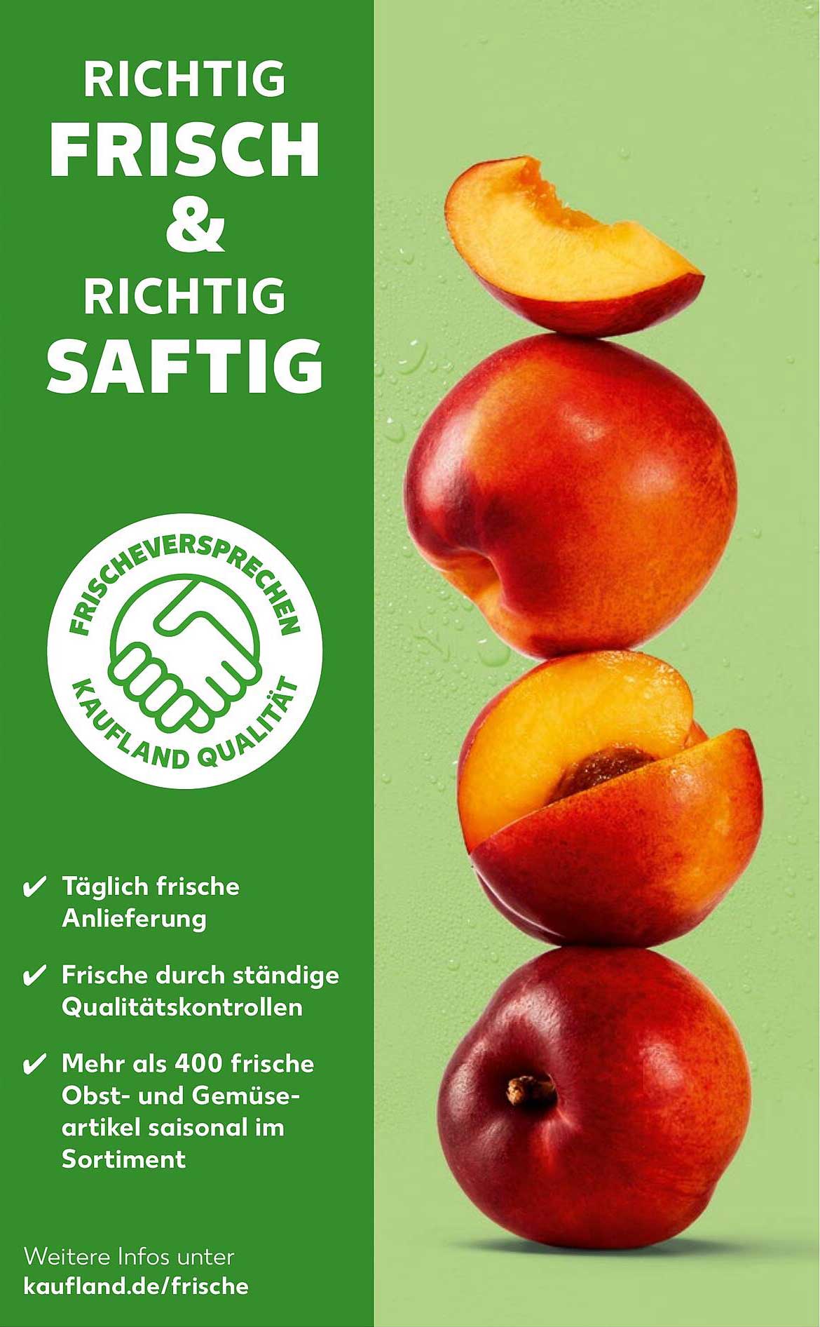 Richtig frisch & richtig saftig - Köstliche Nektarinen