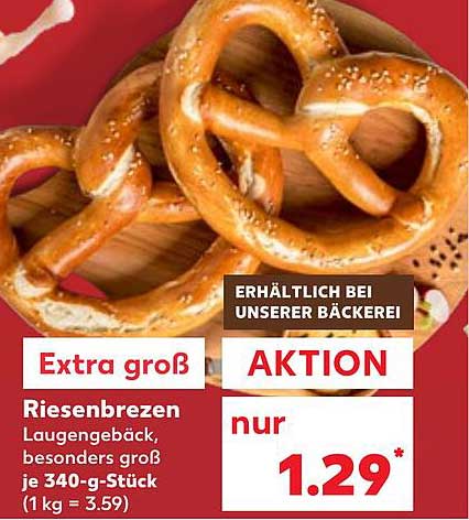 Riesenbrezen – Extra groß und unwiderstehlich lecker