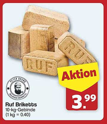 Ruf Briketts 10-kg-gebinde