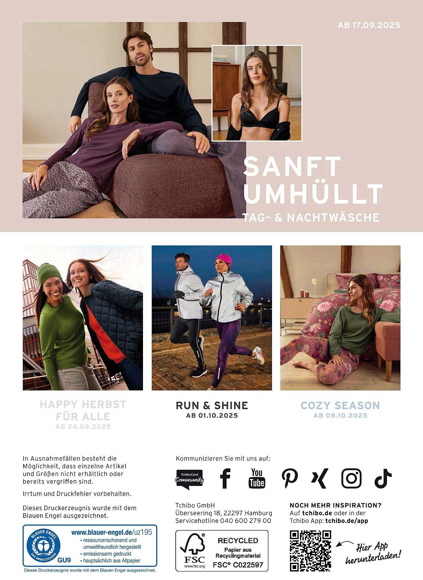 SANFT UMHÜLLT TAG- & NACHTWÄSCHE