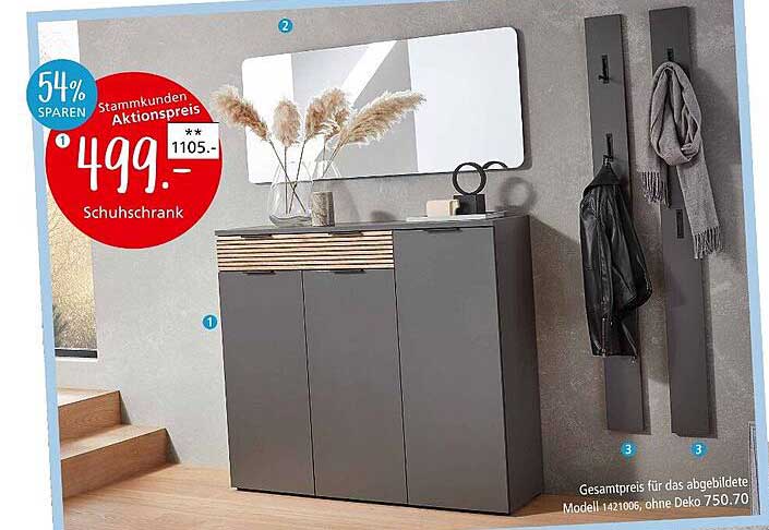 Schuhschrank - Stammkunden Aktionspreis