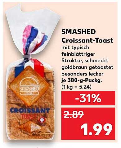 SMASHED Croissant-Toast 380 g