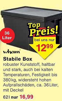 Stabile Box 36 Liter von Wham