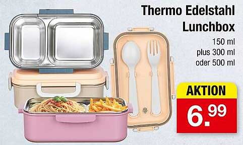 Thermo Edelstahl Lunchbox