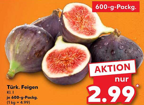 Türk. Feigen 600 g Packung - Jetzt nur 2,99 €