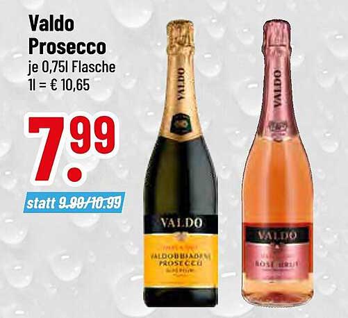Valdo Prosecco 0,75l Flasche
