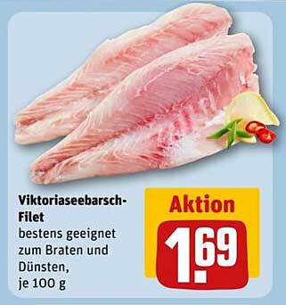 Viktoriaseezebarsch-Filet