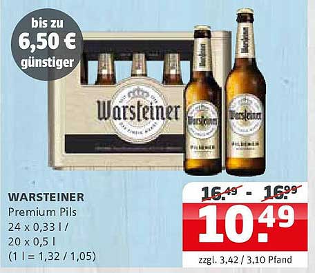 WARSTEINER Premium Pils im Angebot