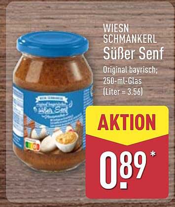 Wiesen Schmankerl Süßer Senf 250 ml