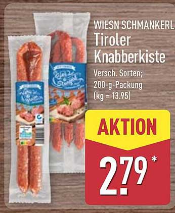 Wiesen Schmankerl Tiroler Knabberkiste