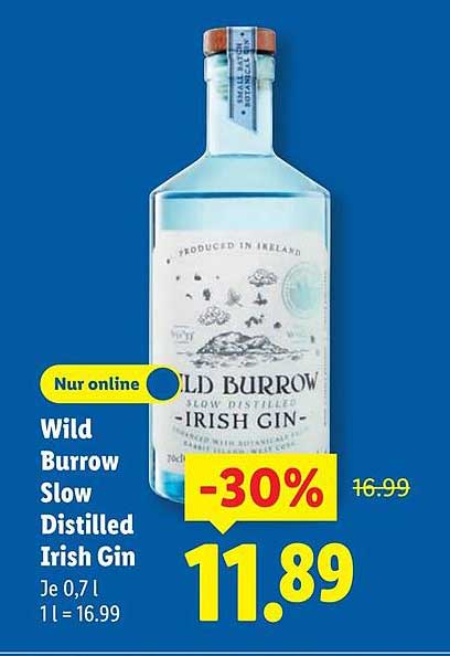 Wild Burrow Slow Distilled Irish Gin