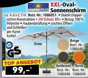 XXL-Oval-Sonnenschirm