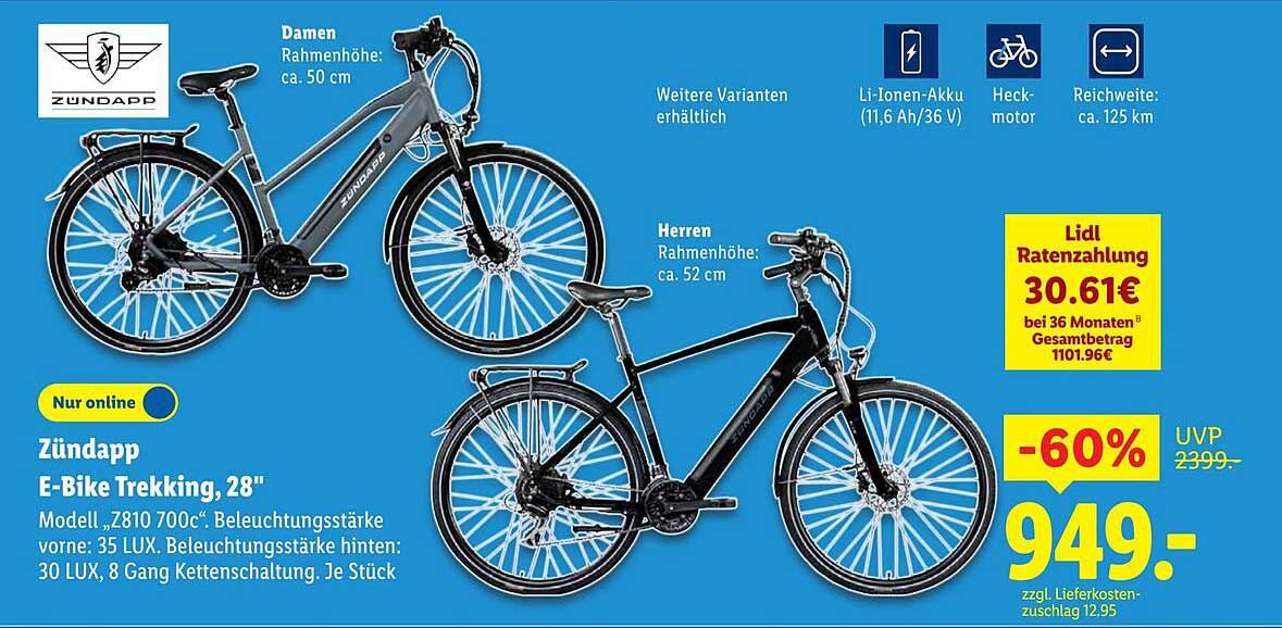 Zündapp E-Bike Trekking, 28"