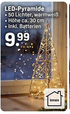 Led-Pyramide Angebot bei Rossmann