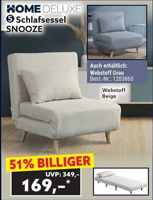 5 Schlafsessel Snooze - Home Deluxe