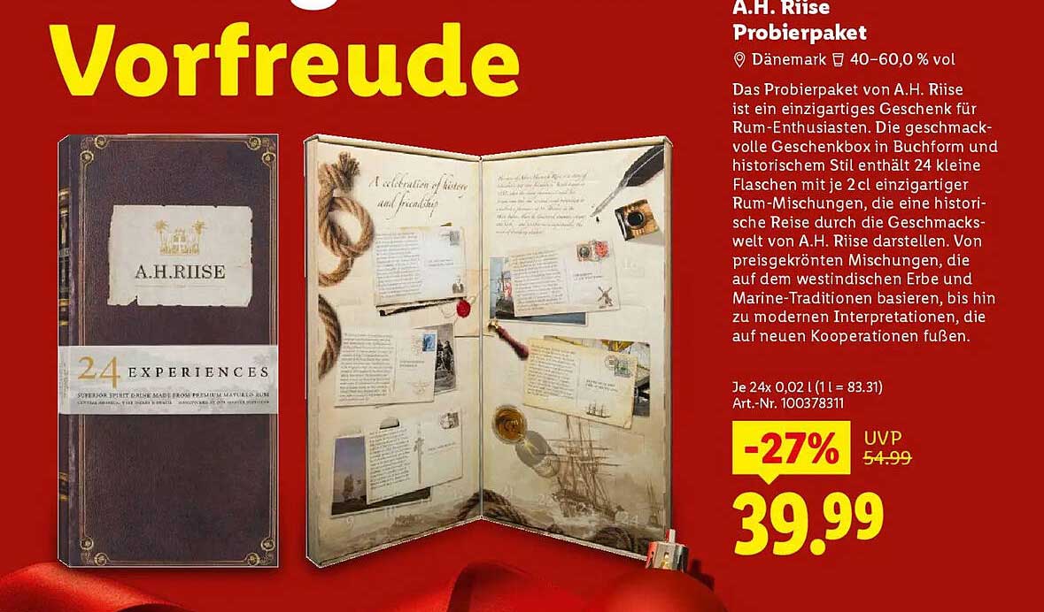 A.H. Riise Probierpaket
