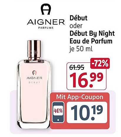 Aigner Début oder Début By Night Eau de Parfum 50 ml