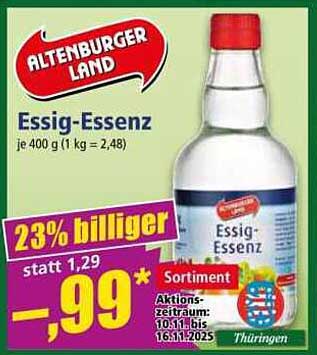Altenburger Land Essig-Essenz 400 g