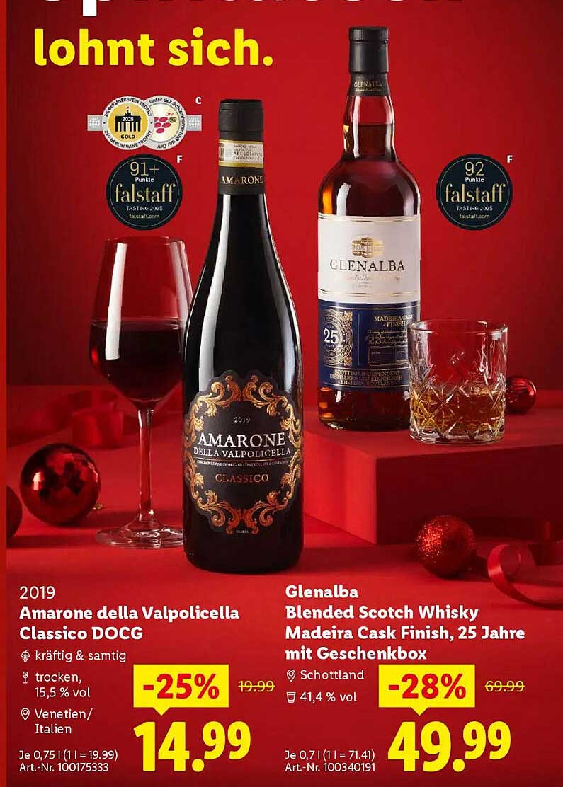 Amarone della Valpolicella Classico DOCG, 2019 für 14,99 €