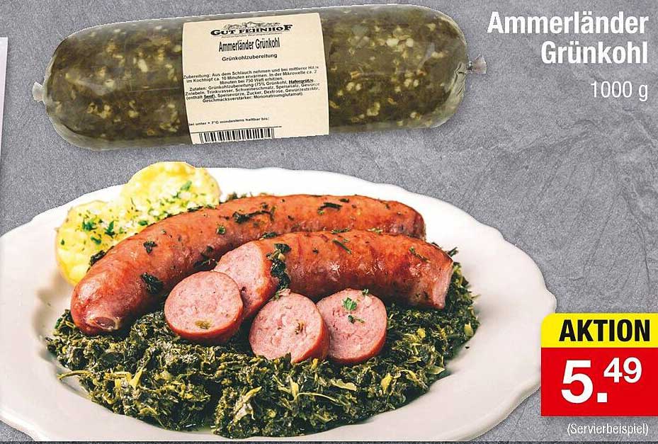 Ammerländer Grünkohl 1000 g