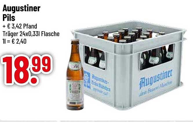 Augustiner Pils – 24 Flaschen für Genussmomente