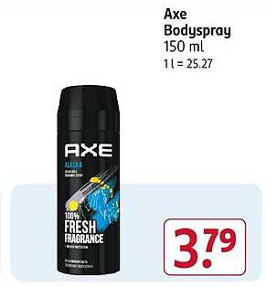 Axe Bodyspray 150 ml - Frische für jeden Tag