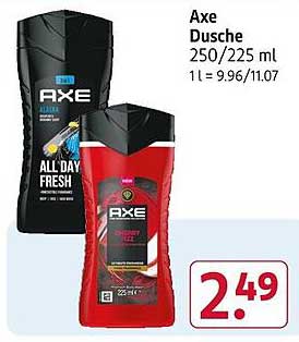 Axe Dusche 250/225 ml - All Day Fresh & Extreme