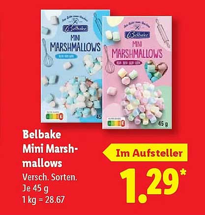 Belbake Mini Marshmallows