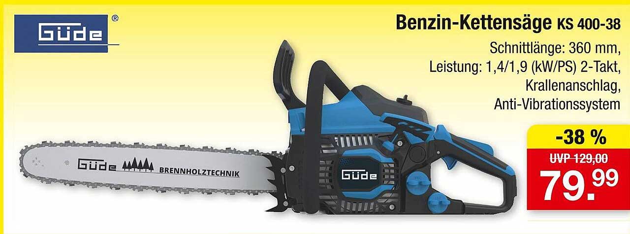 Benzin-Kettensäge KS 400-38