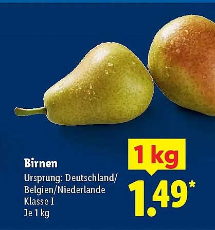 Birnen 1 kg