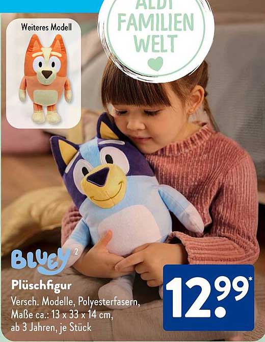 Bluey Plüschfigur - Verschiedene Modelle