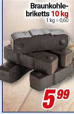 Braunkohlebriketts 10 kg