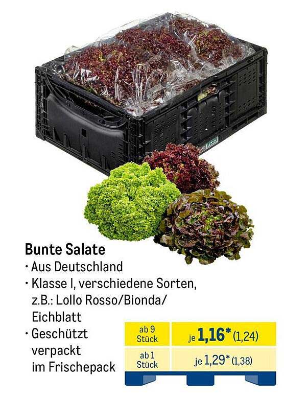 Bunte Salate - Aus Deutschland