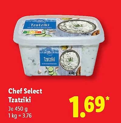 Chef Select Tzatziki 450 g