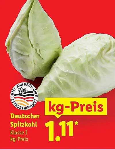 Deutscher Spitzkohl