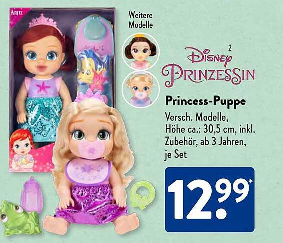 Disney Prinzessin Princess-Puppe