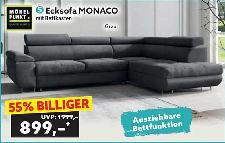 Ecksofa MONACO mit Bettkasten