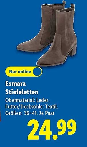 Esmara Stiefeletten - Eleganz trifft auf Komfort
