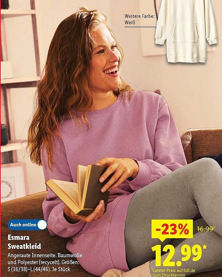 Esmara Sweatkleid