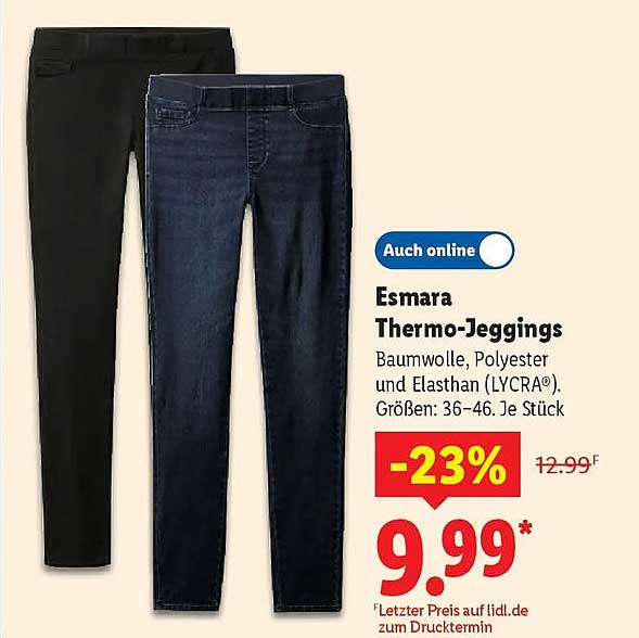 Esmara Thermo-Jeggings - Bequem und stylish