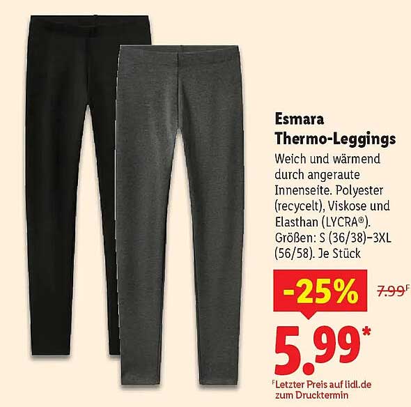 Esmara Thermo-Leggings