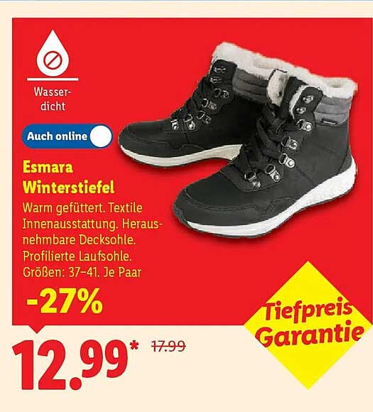 Esmara Winterstiefel