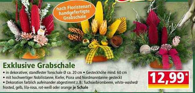 Exklusive Grabschale