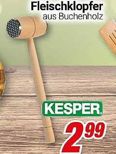 Fleischklopfer aus Buchenholz von KESPER