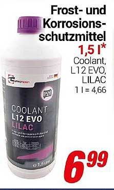 Frost- und Korrosionsschutzmittel Coolant L12 EVO Lilac 1,5l