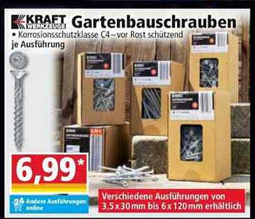 Gartenbauschrauben - Korrosionsschutzklasse C4 für nachhaltige Bauprojekte