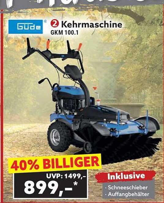 Güde Kehrmaschine GKM 100.1