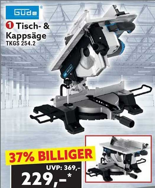 Güde Tisch- & Kappsäge TKGS 254.2